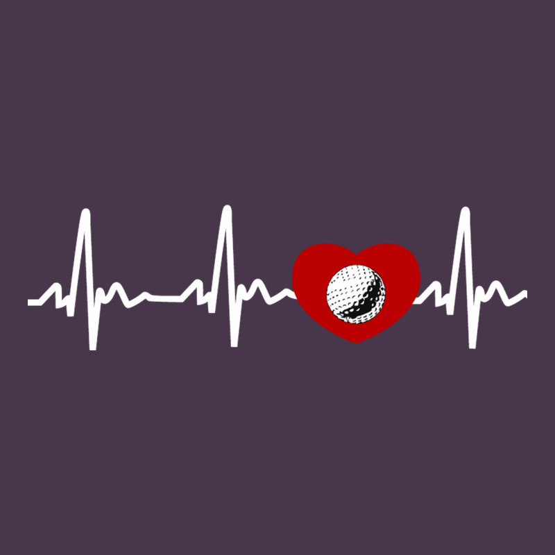 My Heart Beats For Golf Heavyweight Hoodie by linhVisuals | Teevron