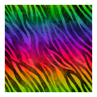 colorful zebra seamless pattern | Teevron