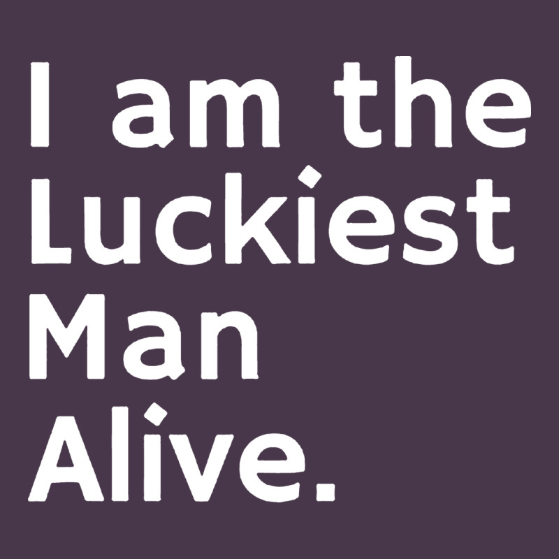 Luckiest Man Alive Heavyweight Hoodie by linhVisuals | Teevron