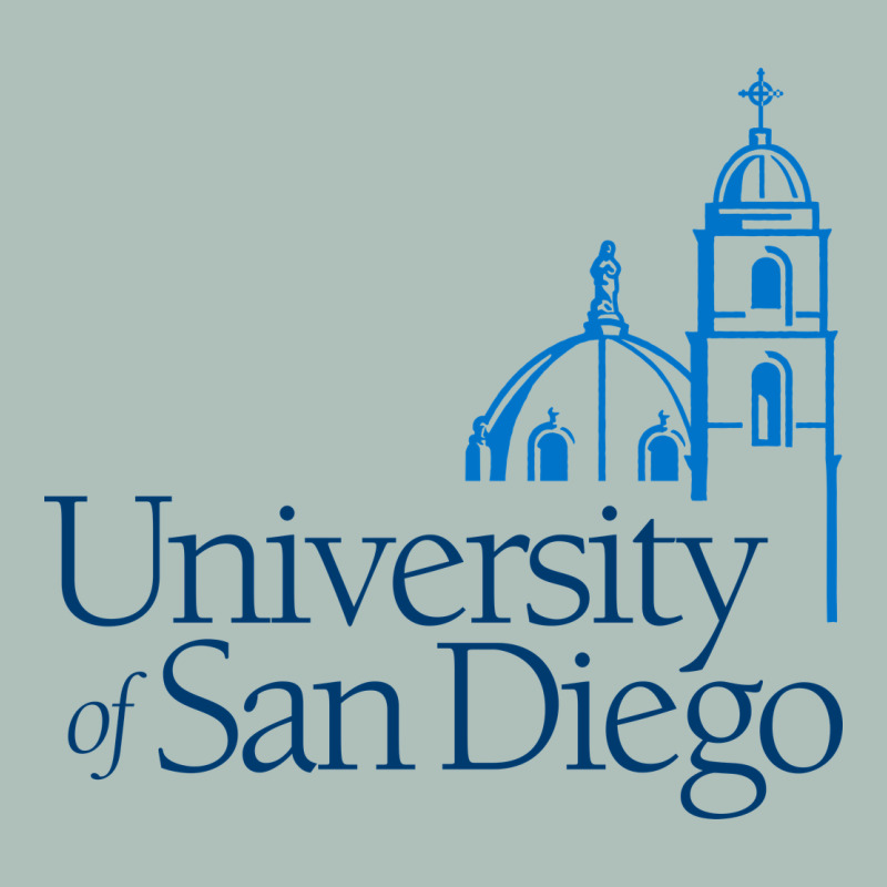University Of San Diego Heavyweight Hoodie by linhVisuals | Teevron