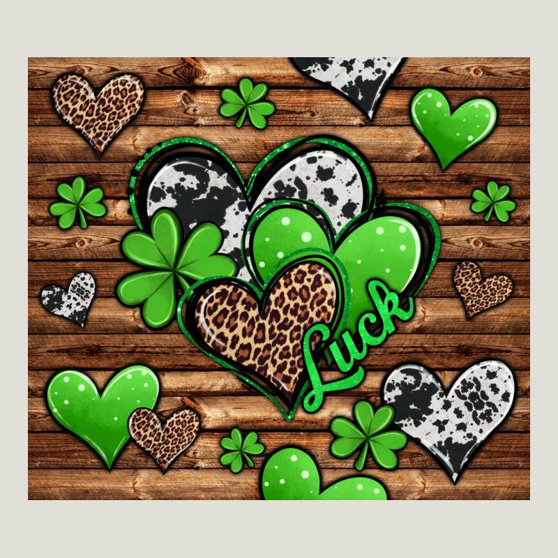 St. Patrick's Day Hearts Heavy Core Tee by Jasminsmagicworld | Teevron