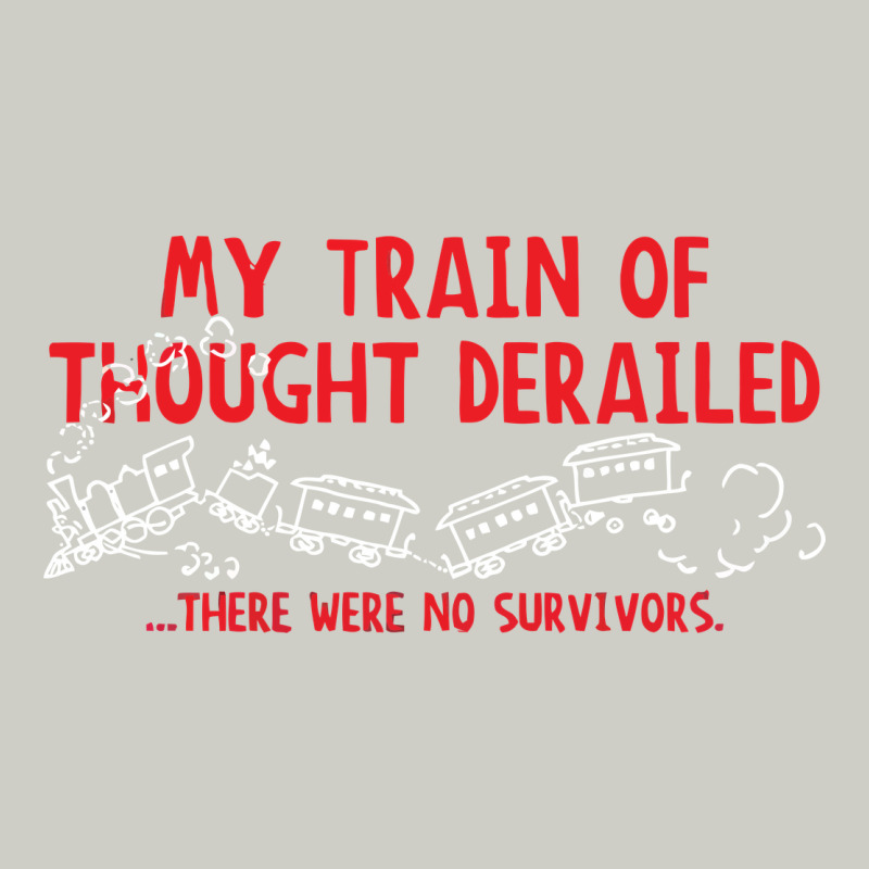 My Train Of Thought Derailed Heavyweight Hoodie by linhVisuals | Teevron