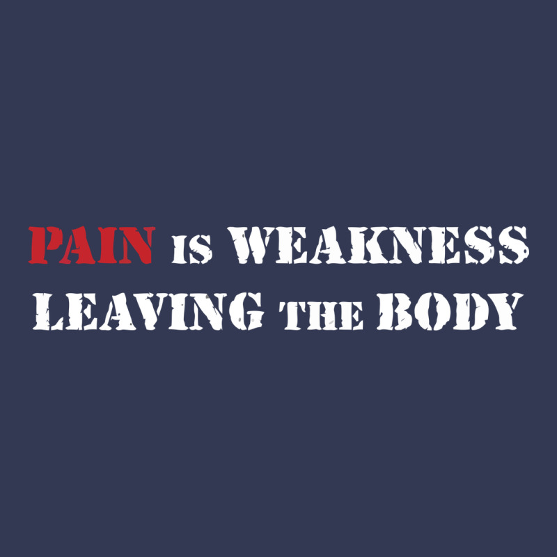 Pain Is Weakness Leaving The Body Heavyweight Hoodie by linhVisuals | Teevron