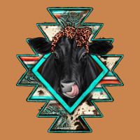 Black Angus Cowhide Aztec Heavyweight Hoodie | Teevron