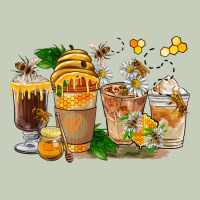 Honey Bee Coffee Cups Long Sleeve Tee | Teevron