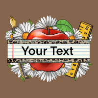 Floral Teacher Custom Name Premium Tee | Teevron