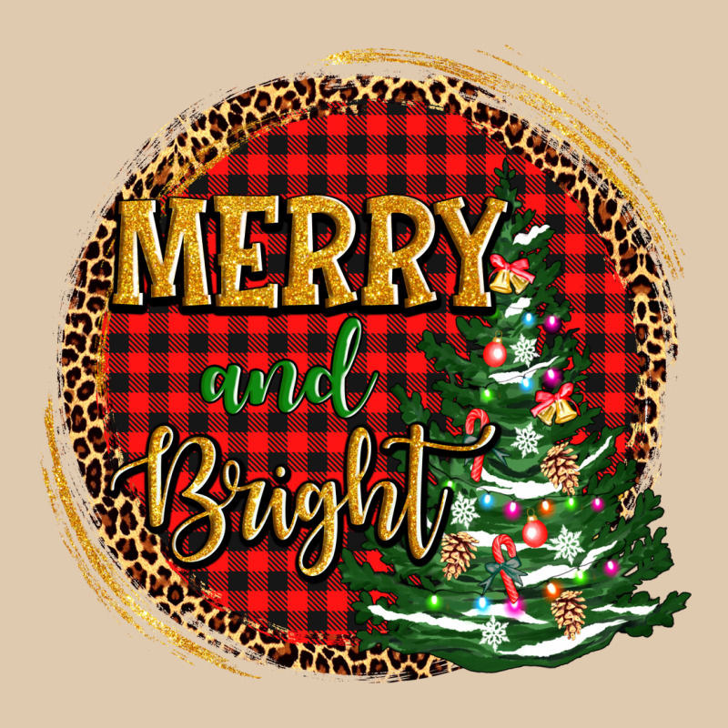 Merry And Bright Christmas Tree Heavyweight Sweatshirt by AdoDesignShop | Teevron