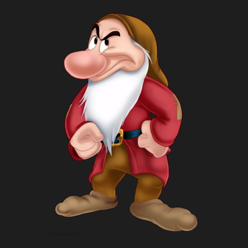 Grumpy Dopey Dwarf Heavyweight Hoodie by linhVisuals | Teevron