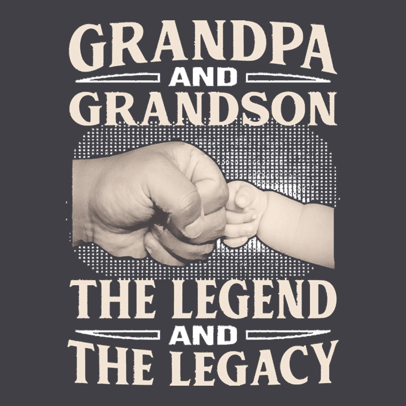 Grandpa And Grandson The Legend T  Shirtgrandpa And Grandson The Legen Heavyweight Hoodie by linhVisuals | Teevron