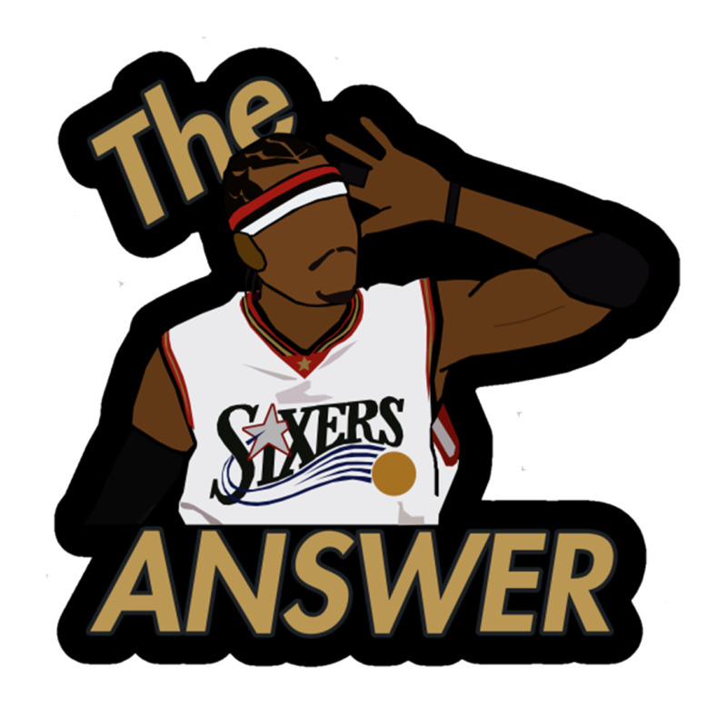 Sixers The Answer Heavyweight Hoodie by linhVisuals | Teevron
