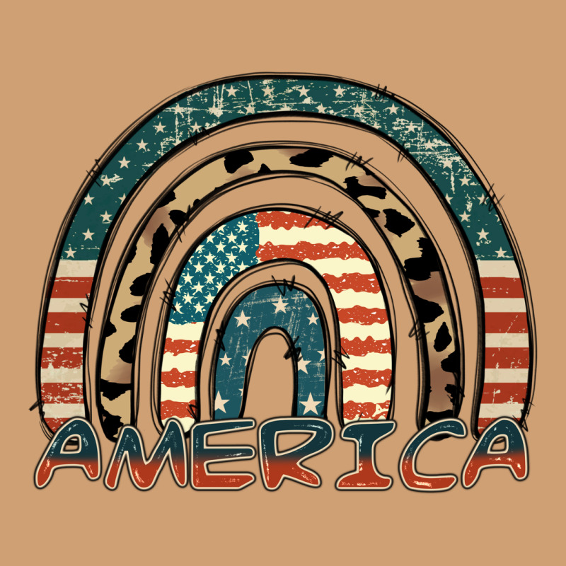 America Rainbow Vintage Tee by FaDigitalArtStudio | Teevron