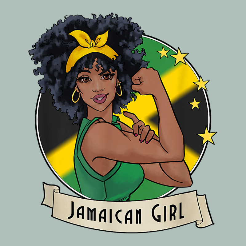 Jamaican Black Woman T Shirt Jamaica Afro Girl Pride Heavyweight Hoodie by linhVisuals | Teevron