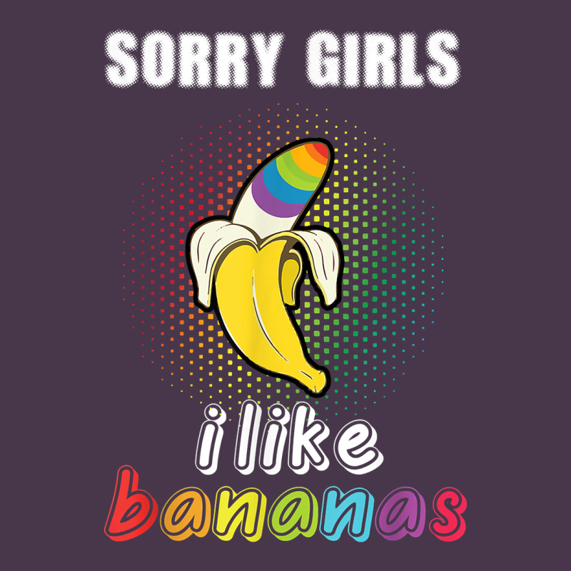 Mens Sorry Girl I Like Bananas Funny Lgbt Gay Pride Tshirt Gifts Heavyweight Hoodie by linhVisuals | Teevron