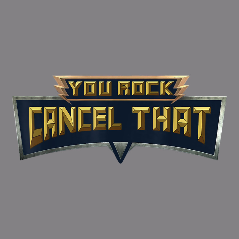 You Rock Cancel That Shirt   Funny Tee Heavyweight Hoodie by linhVisuals | Teevron