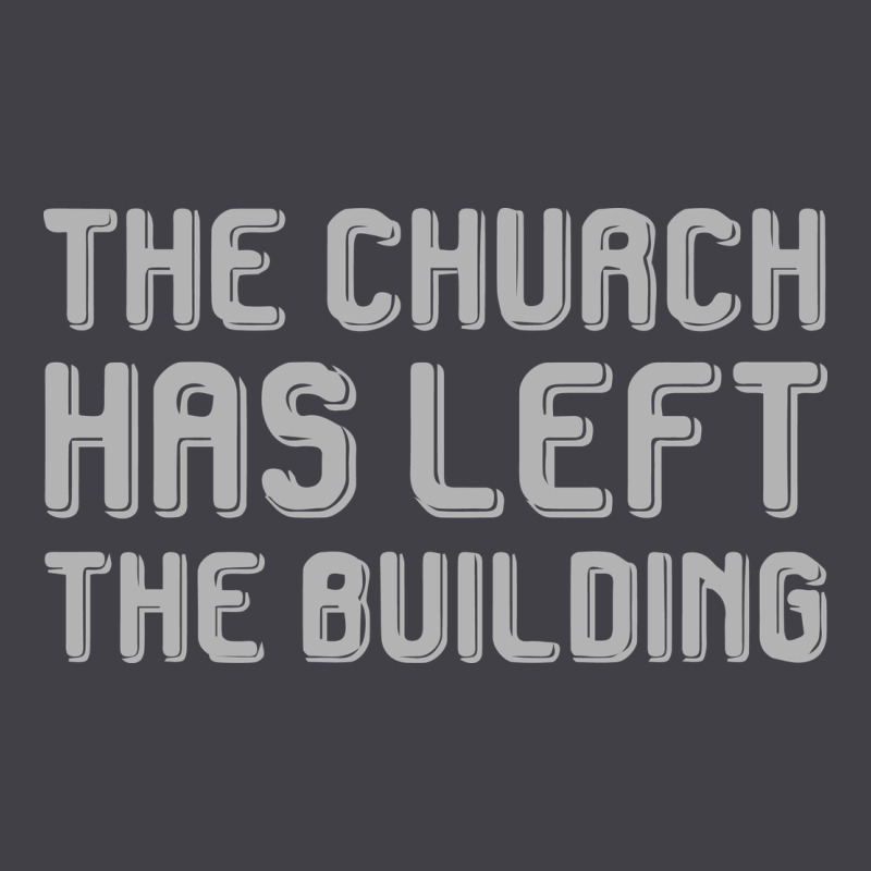 The Church Has Left The Building Heavyweight Hoodie by linhVisuals | Teevron