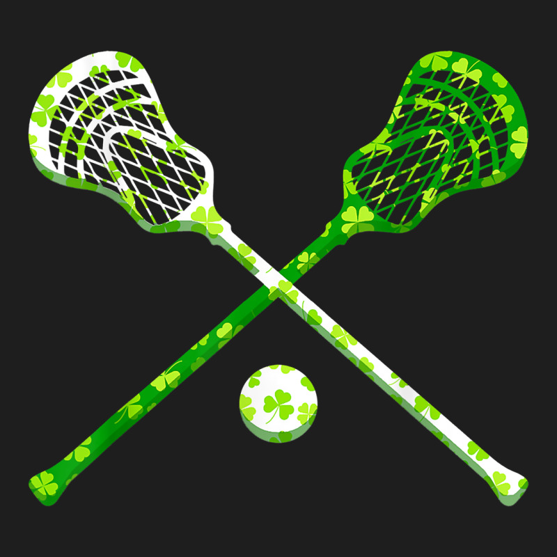 Funny Lacrosse St Patricks Day Boys Men Shamrock Ball T Shirt Heavyweight Hoodie by linhVisuals | Teevron