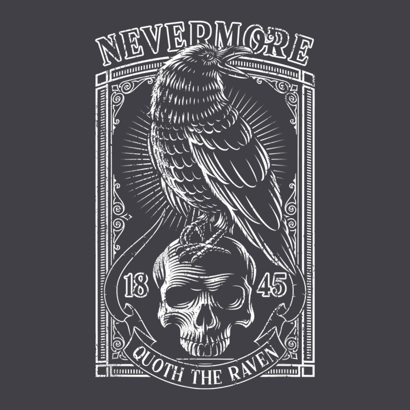 Edgar Allen Poe The Raven Nevermore T Shirt Heavyweight Hoodie by linhVisuals | Teevron