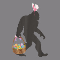 Funny Bigfoot Easter Design With Easter Basket And Bigfoot T Shirt Heavyweight Hoodie | Teevron