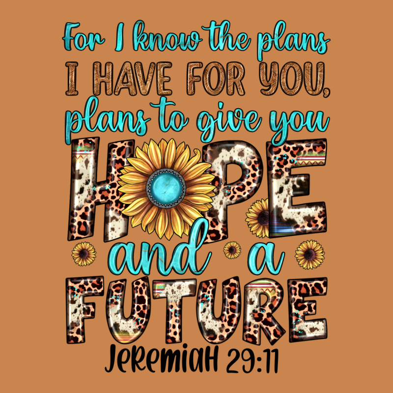 For I Know The Plans I Have For You Plans To Give You Hope And A Futur Heavyweight Hoodie by JahusDesignShop | Teevron