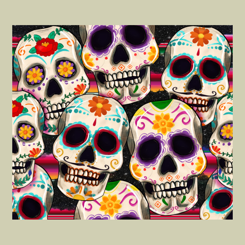 Cinco De Mayo Skull Heavy Core Tee by CowGirlArtShop | Teevron