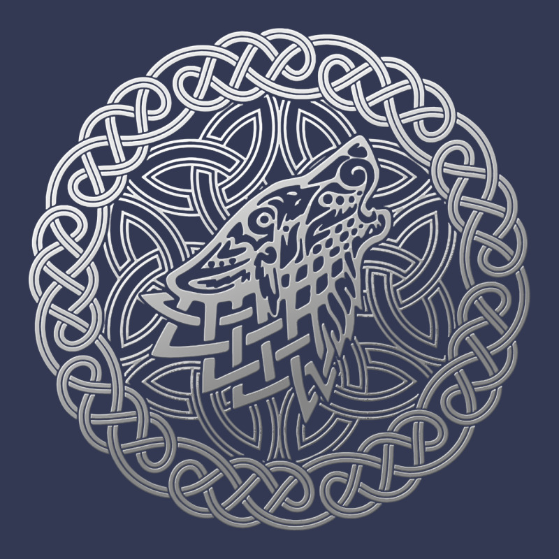 Ireland Celtic Knotwork Design Ornament Wolf Original Celtic Pullover Heavyweight Hoodie by linhVisuals | Teevron