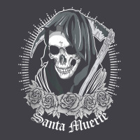 Santa Muerte Female Deity Mexican Satanic Dead Sugar Skull Tank Top Heavyweight Hoodie | Teevron