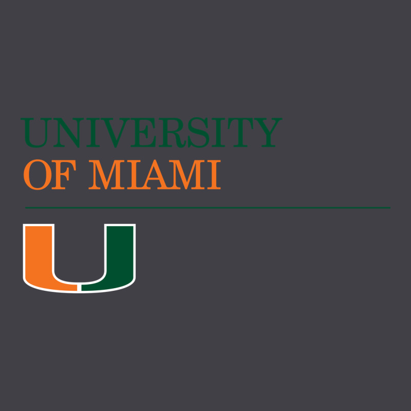 The University Of Miami Heavyweight Hoodie by linhVisuals | Teevron