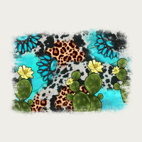 Cactus Gemstone Background Zipper Hoodie | Teevron