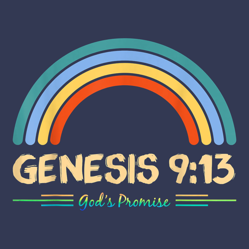 Genesis 913 God's Promise Faithfully Rainbow Bible Verse T Shirt Heavyweight Hoodie by linhVisuals | Teevron