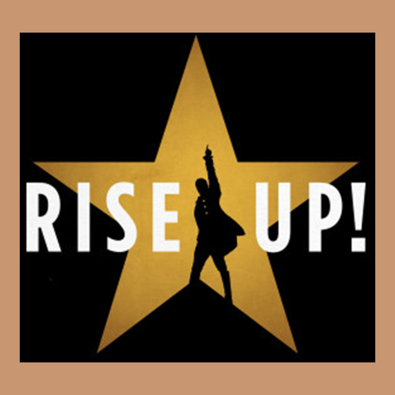 Rise Up! Hamilt Musical Broadway Heavyweight Hoodie by linhVisuals | Teevron