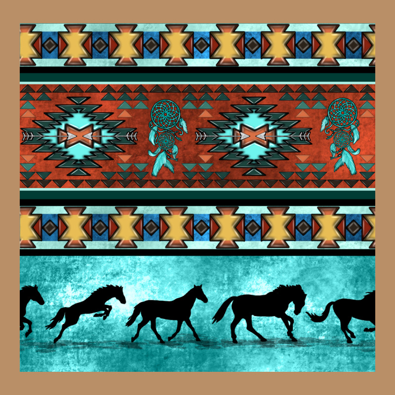 Native American Aztec Seamless Pattern Vintage Hoodie by BundleAndBundleShop | Teevron