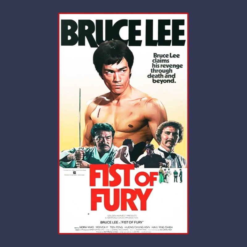 Fist Of Fury By Bruce Heavyweight Hoodie by linhVisuals | Teevron
