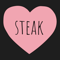 I Heart Steak Heavyweight Hoodie | Teevron