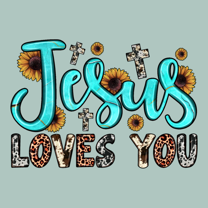 Jesus Loves You Premium Sweatshirt by JahusDesignShop | Teevron