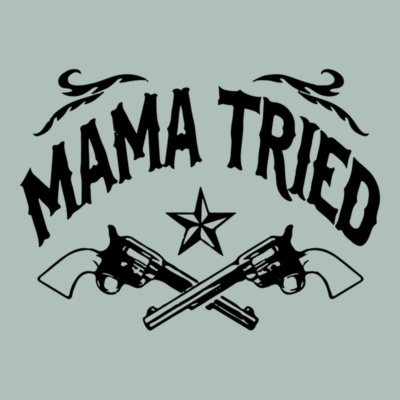 Mama Tried Guns Heavyweight Hoodie by linhVisuals | Teevron