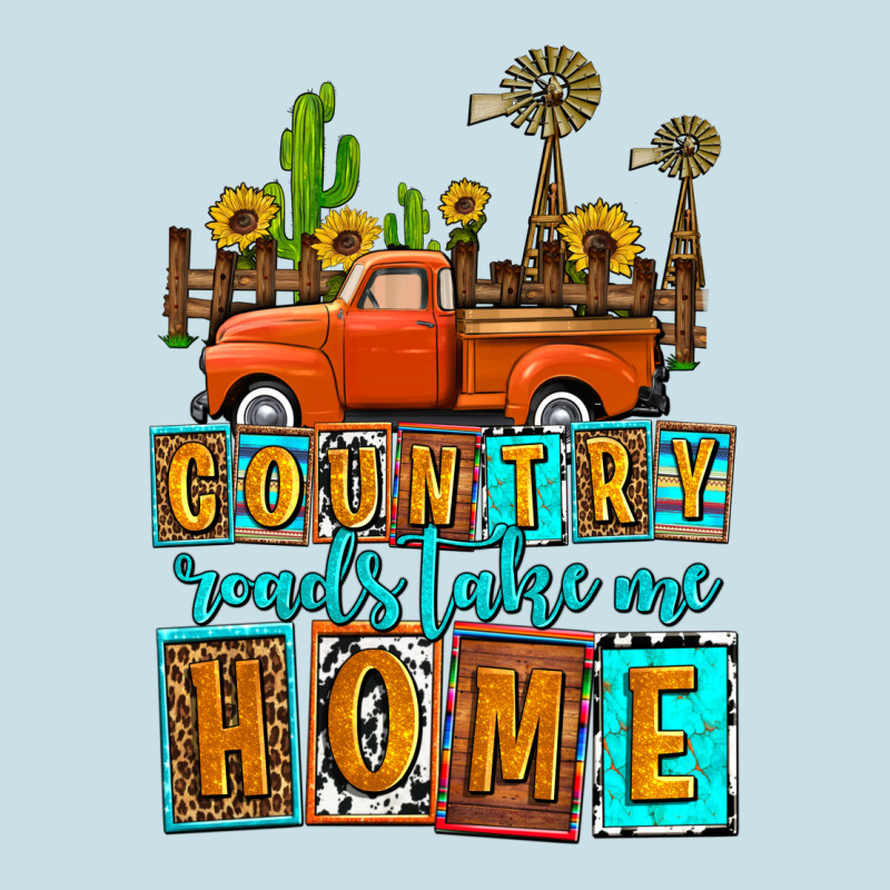 Country Roads Take Me Home Olivia Ladies Tee by OliviaCreatesArt | Teevron
