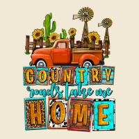 Country Roads Take Me Home Olivia Ladies Tee | Teevron