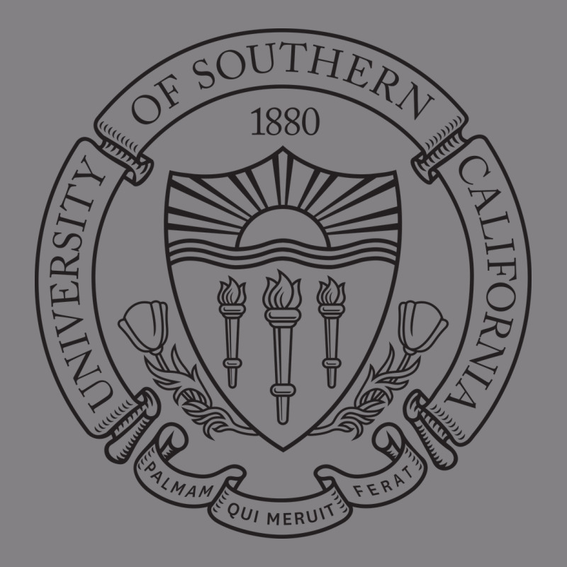 .university Of Southern California Heavyweight Hoodie by linhVisuals | Teevron