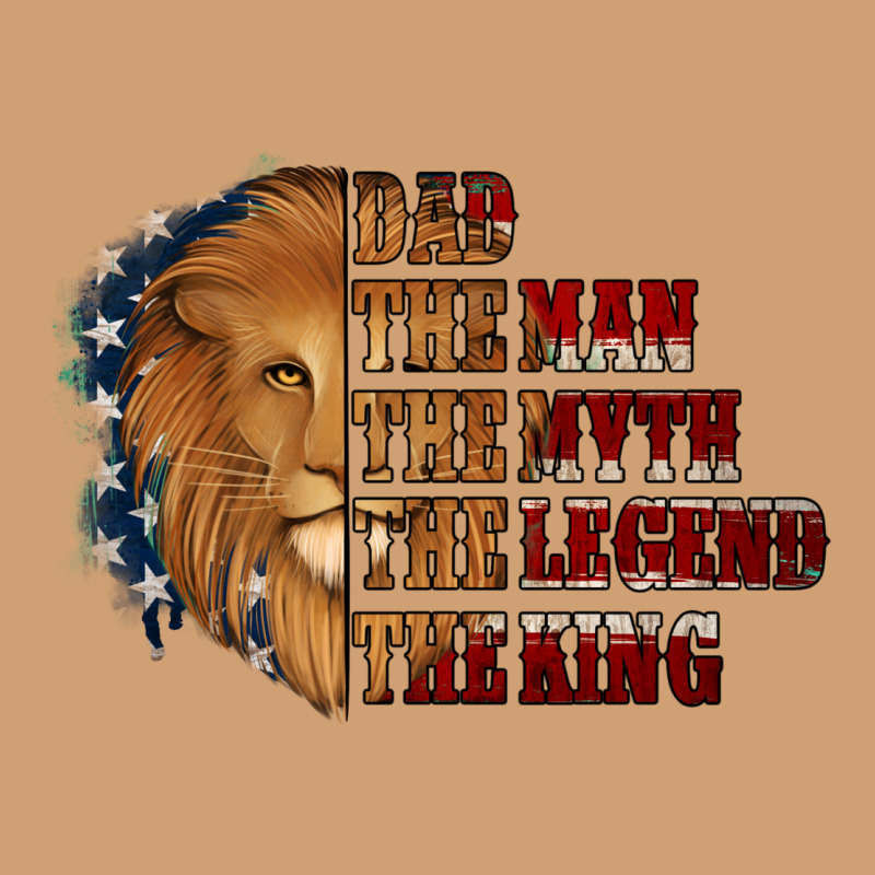 Dad The Man The Myth The Legend The King Vintage Tee by Jasminsmagicworld | Teevron