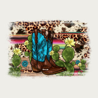 Cactus Boot Background Zipper Hoodie | Teevron