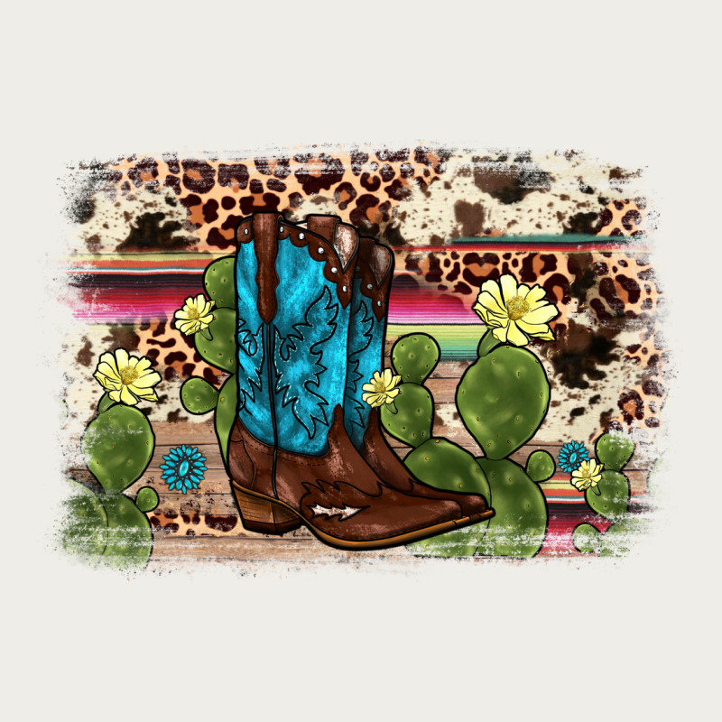 Cactus Boot Background Zipper Hoodie by AdoDesignShop | Teevron