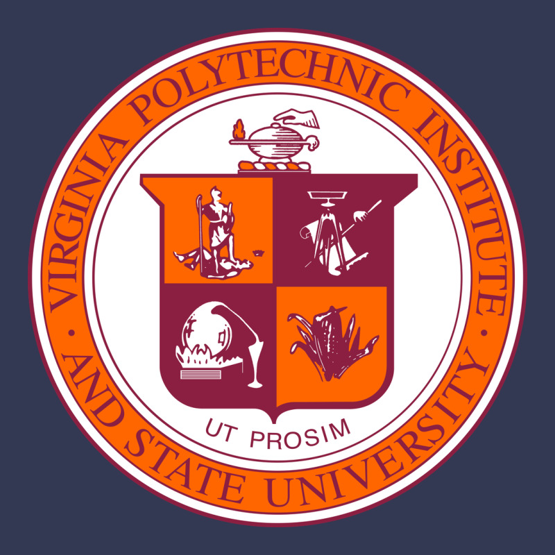 Virginia Tech Seal Heavyweight Hoodie by linhVisuals | Teevron