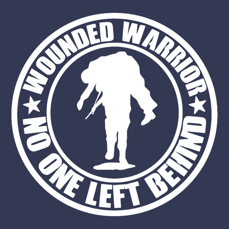 Wounded Warrior No One Left Behind War Veteran Heavyweight Hoodie by linhVisuals | Teevron