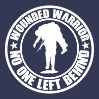 Wounded Warrior No One Left Behind War Veteran Heavyweight Hoodie | Teevron