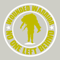Wounded Warrior No One Left Behind War Veteran Heavyweight Hoodie | Teevron