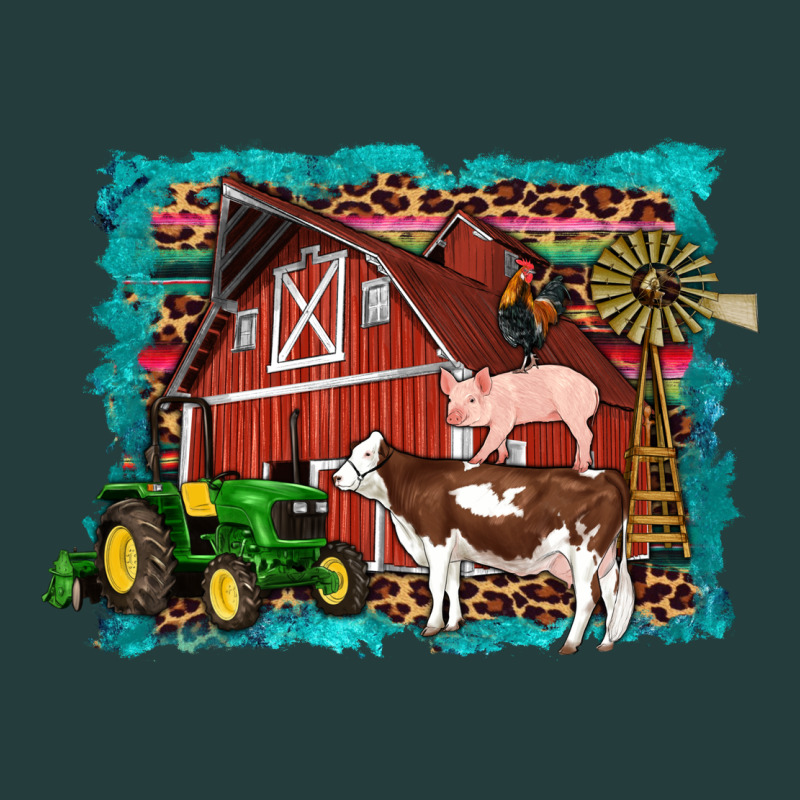 Farm Life Tractor Cow Pig Rooster Classic Tee by Artiststas | Teevron