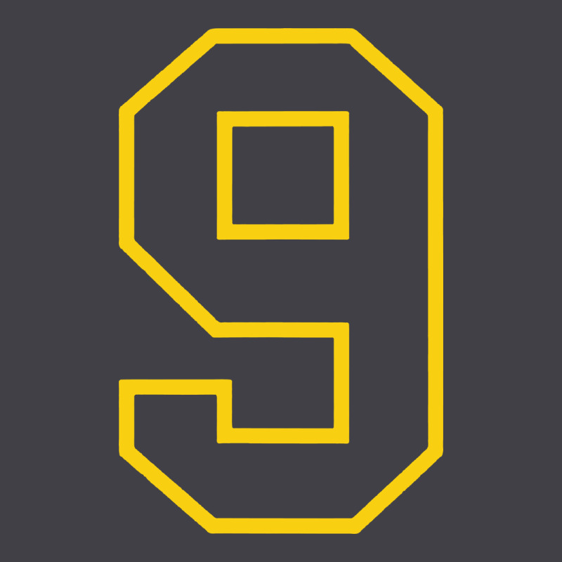 Number #9 Sports Jersey Uniform Heavyweight Hoodie by linhVisuals | Teevron