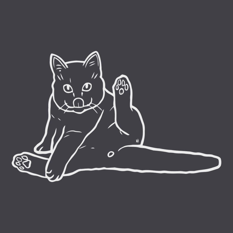 Cat Butt White Heavyweight Hoodie by linhVisuals | Teevron