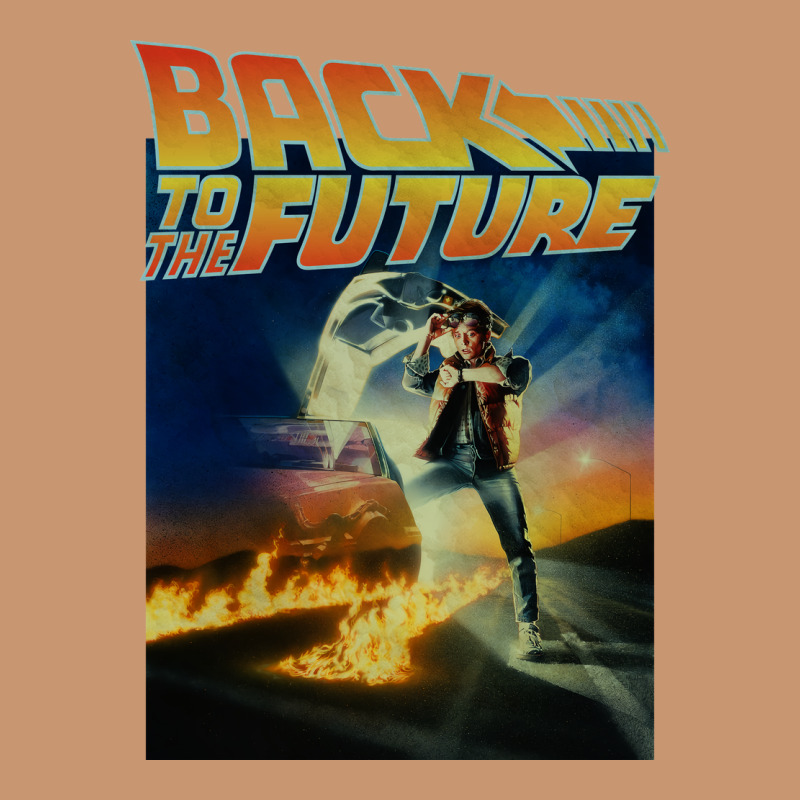 Back To The Future Vintage Heavyweight Hoodie by linhVisuals | Teevron
