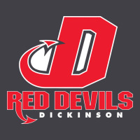 Red De Dickinson College Vectorized Heavyweight Hoodie | Teevron